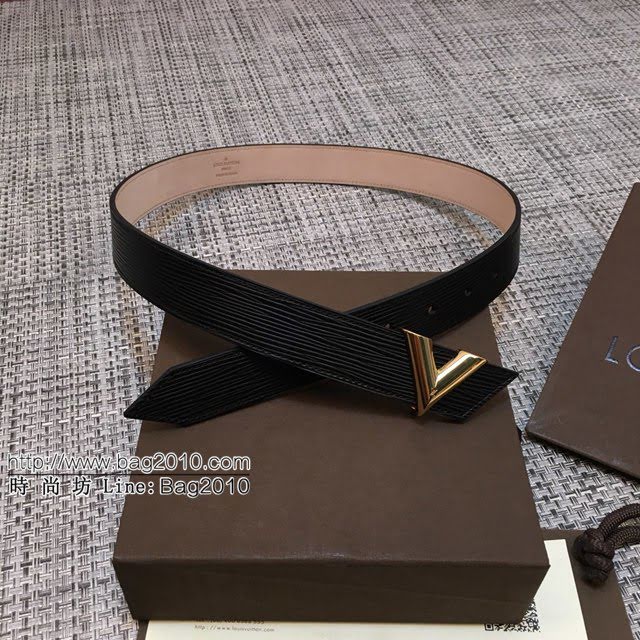LV新款女士皮帶 路易威登精品腰帶  jjp1272